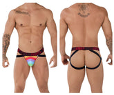 Xtremen 91083 Mikrofaser Pride Jockstrap Farbe Rot